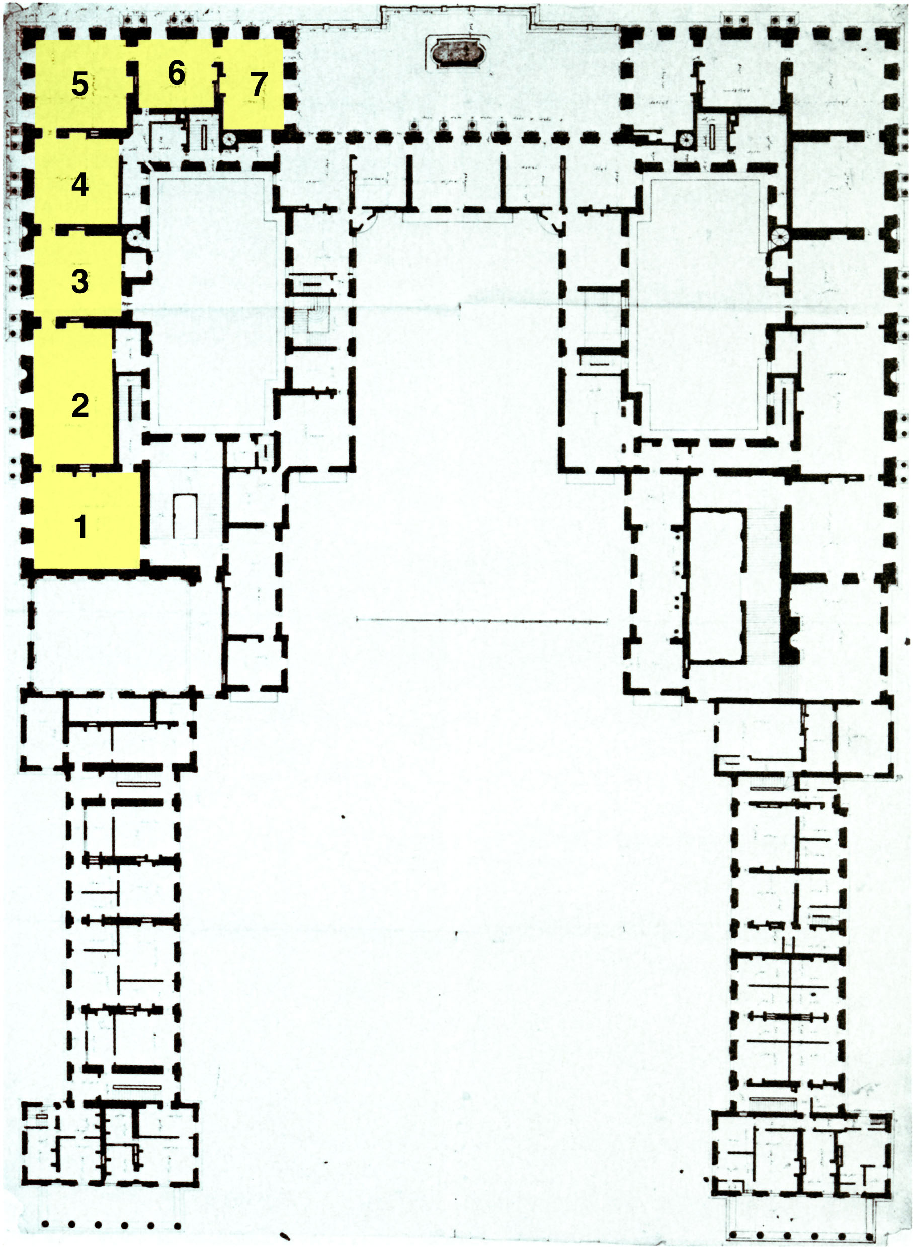 File:Chambre de la Reine - Mobilier aux épis - Tabouret (tissu  original).jpg - Wikipedia