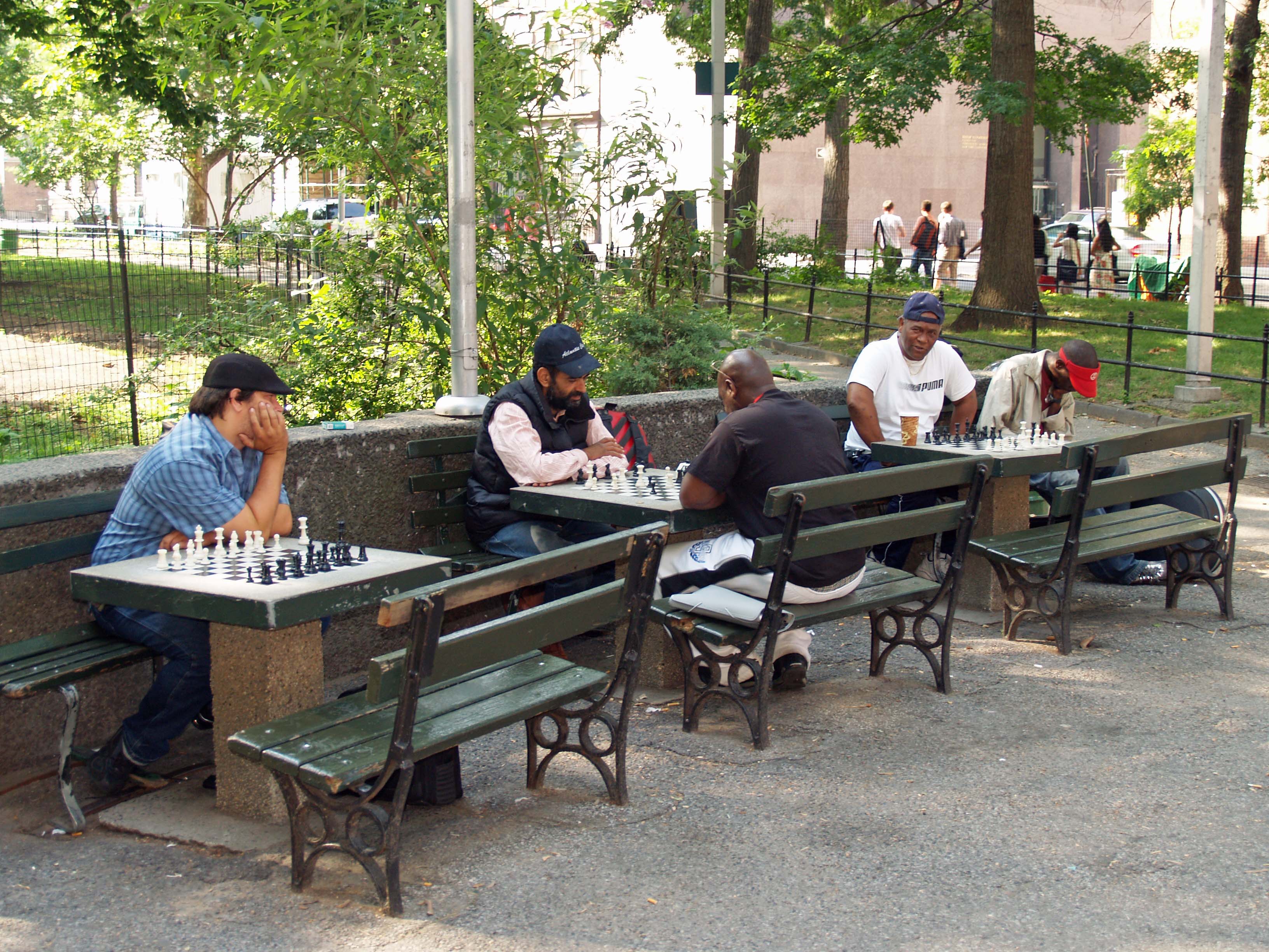 Chess Scene in New York