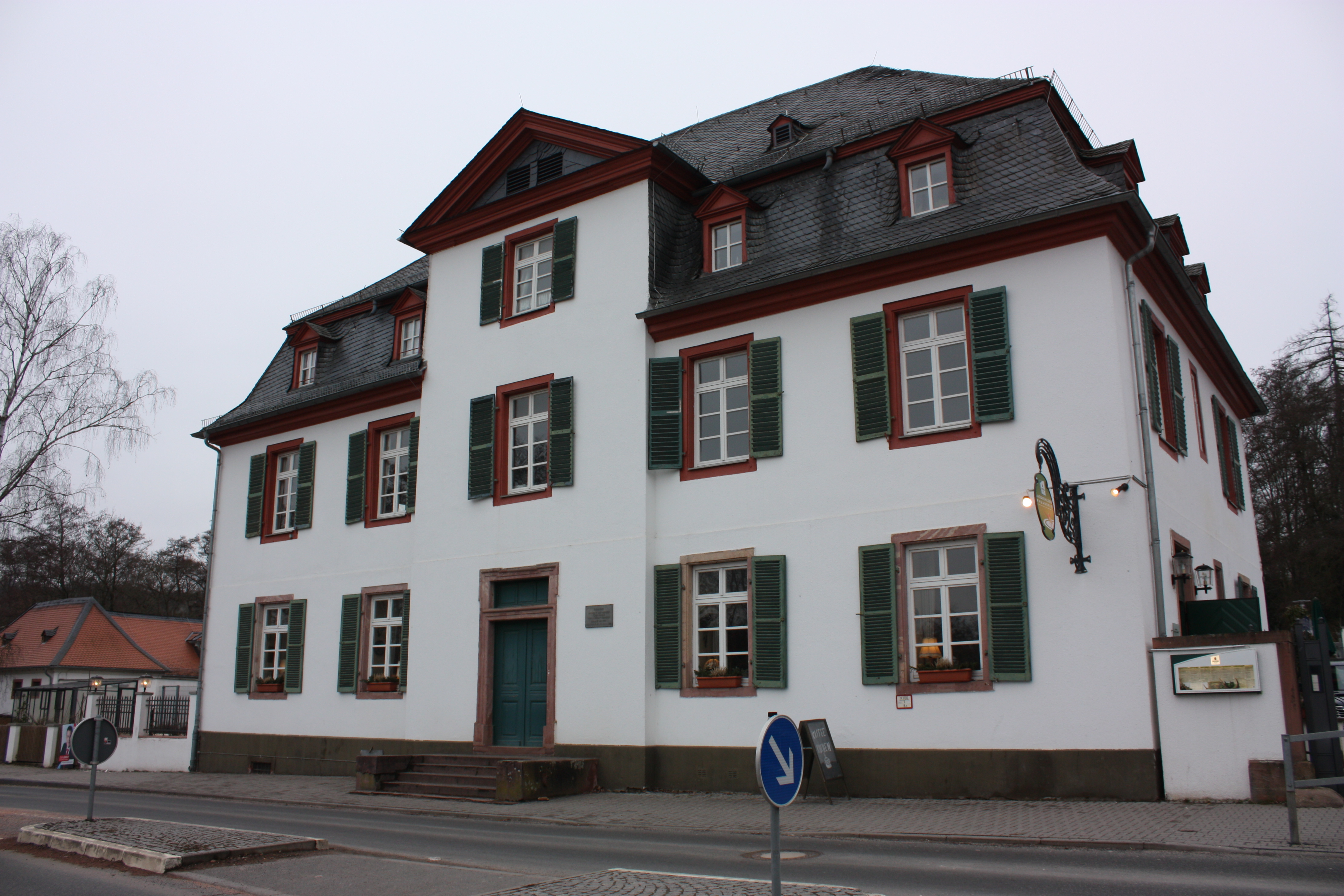 This is a picture of the hessian Kulturdenkmal (cultural monument) with the ID