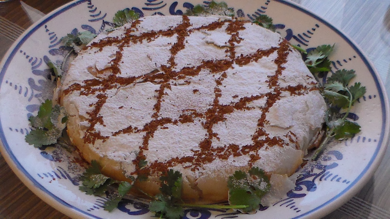 Moroccan Chicken Bastilla Recipe