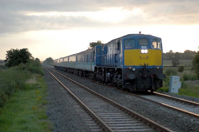 File:8113 passing Broomhedge - geograph.org.uk - 334827.jpg