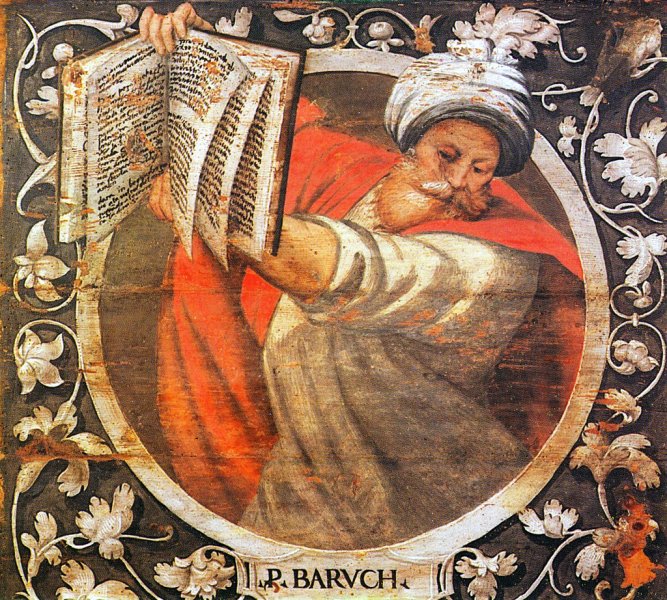 Prophète Baruch - lacunaire de l'église de Saint-Jean de Gemona del Friuli. dans images sacrée Amalteo_-_Profeta_Baruch