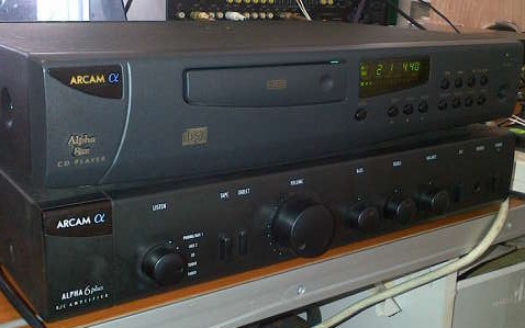 File:Arcam Alpha 6+ Amplifier and Arcam Alpha 8 CD Player (9377729092).jpg