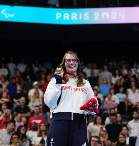 Rebecca at Paris 2024 Paralympics