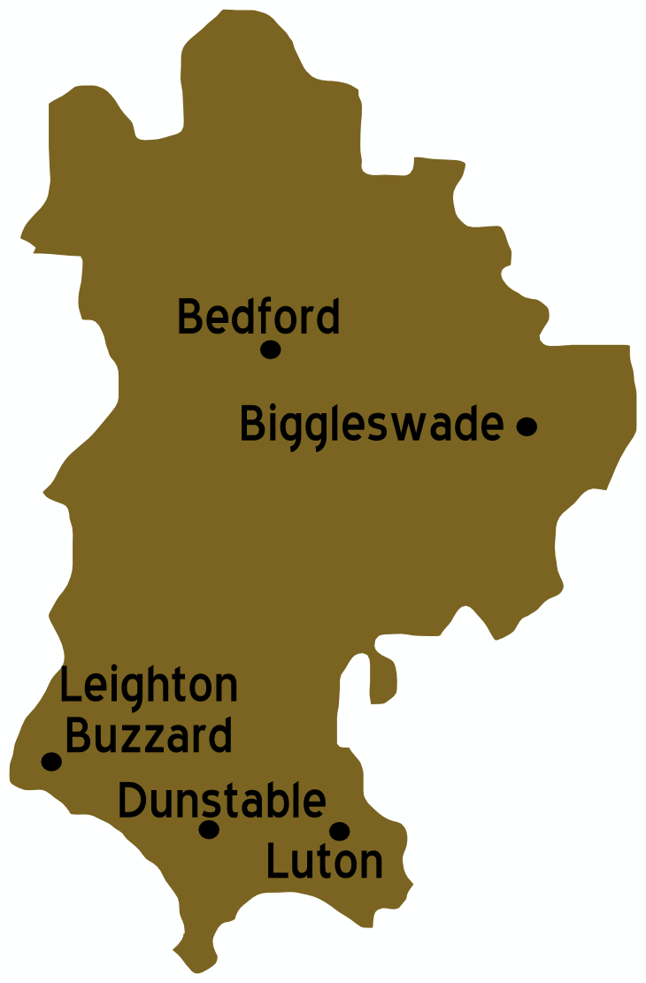 Bedfordshire On A Map File:bedfordshire Map.png – Travel Guide At Wikivoyage