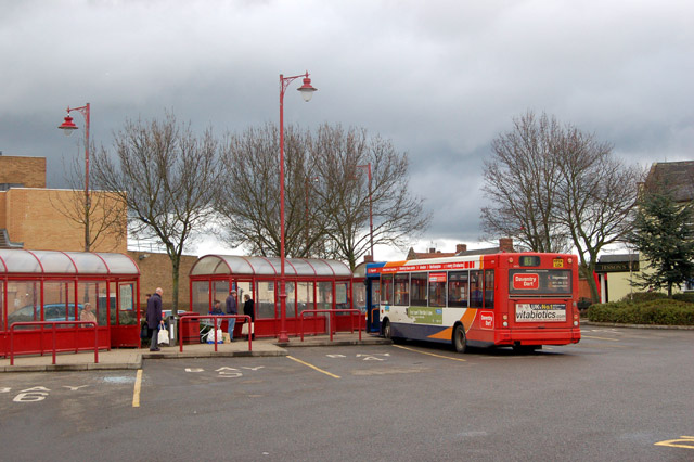 File:Daventry, the bus station - geograph.org.uk - 1729593.jpg