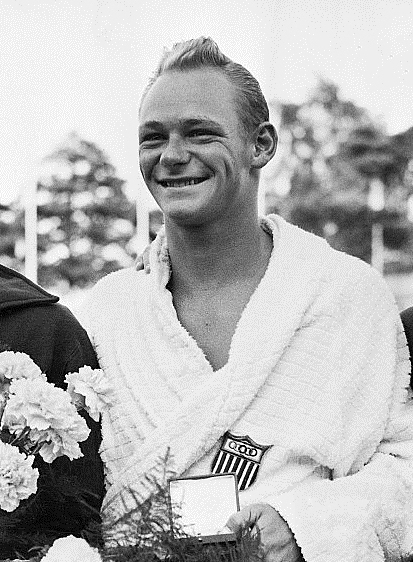 Browning at the 1952 Olympics