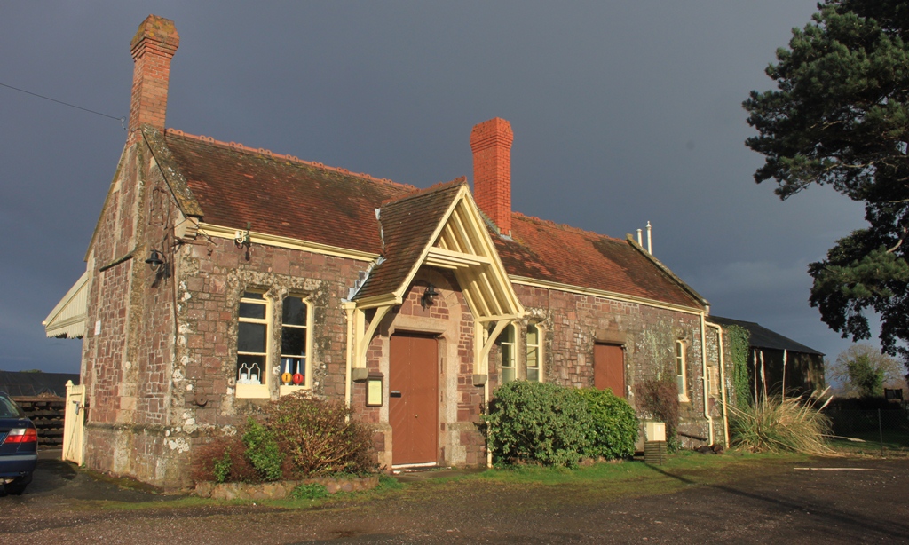 Dunster railway station