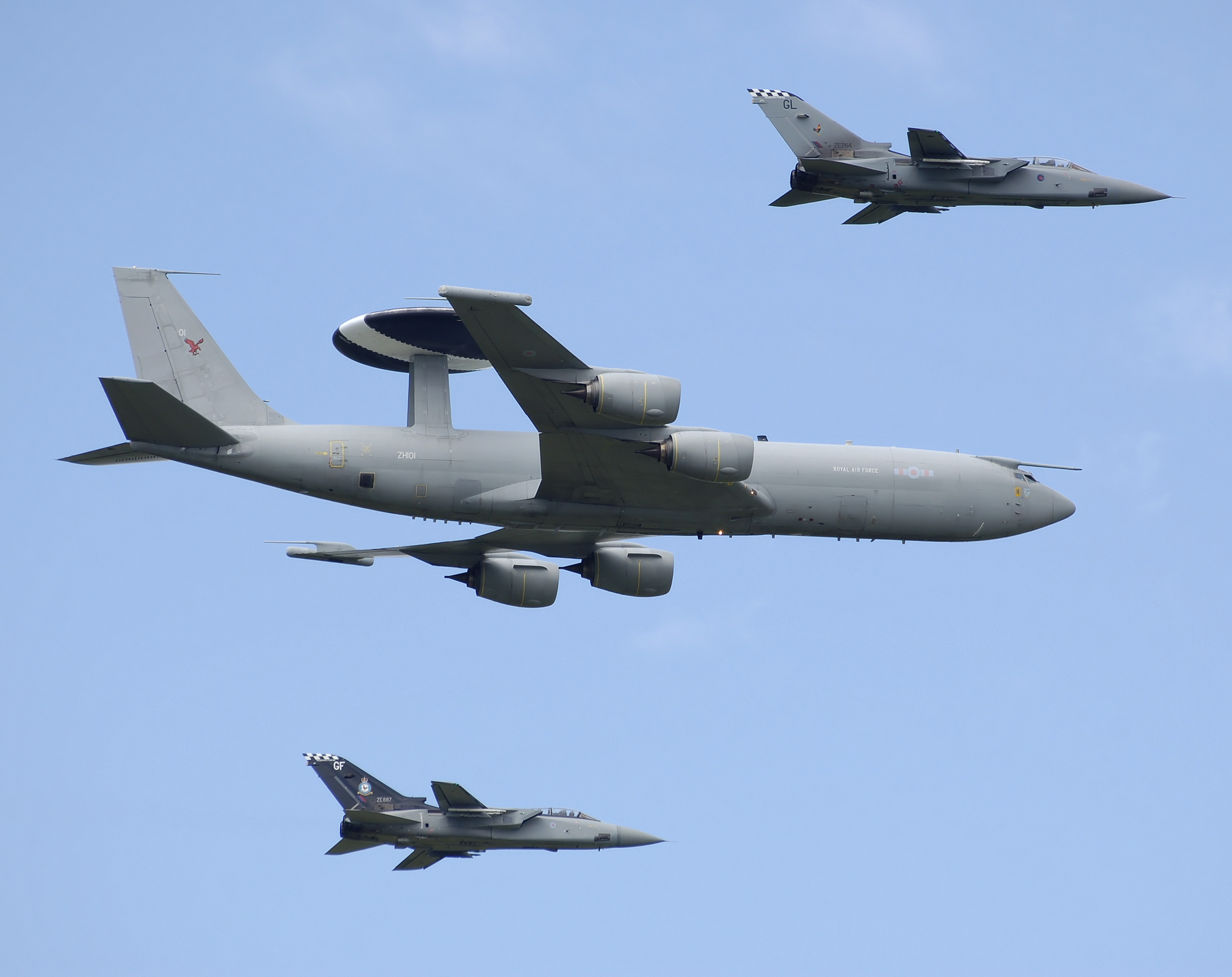 RAF E-3D Sentry