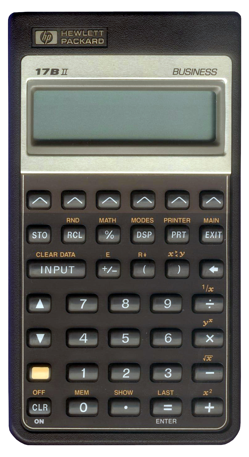 Soft Goatskin Leather Case for HP 17BII 17BII Calculator 