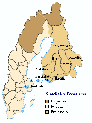 Lappland Tartomány: Megyék, Történelem, Földrajz