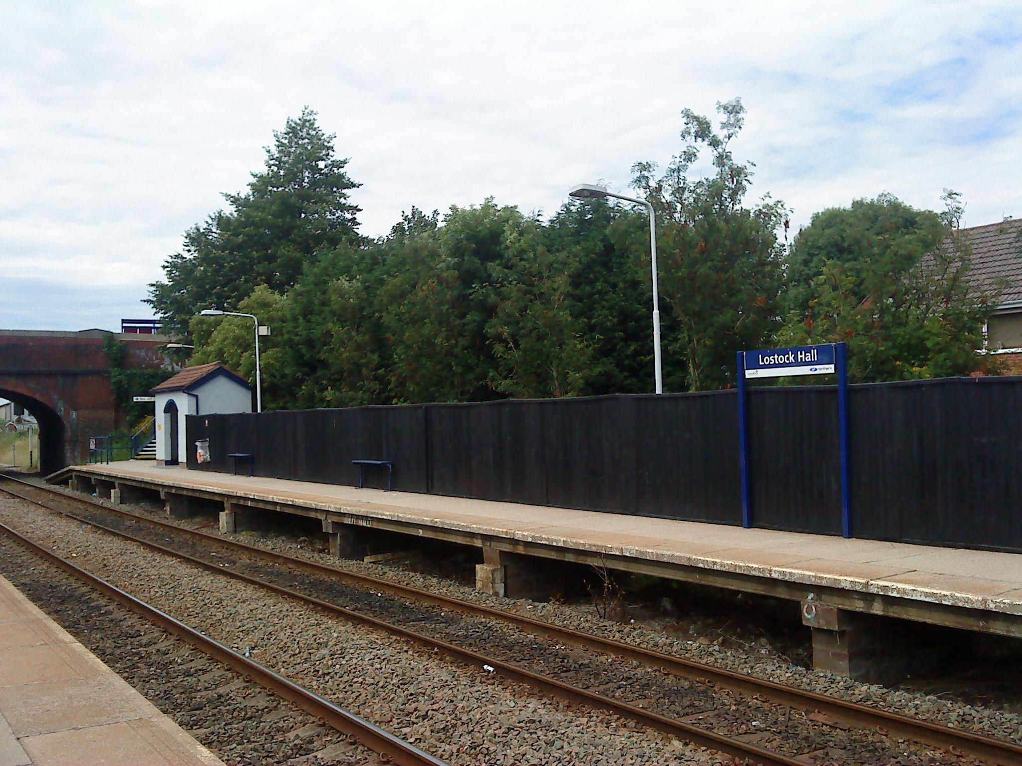 Lostock Hall railway station