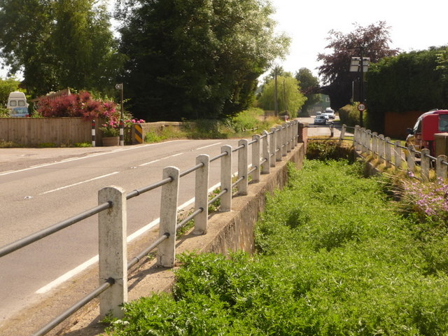 File:Pimperne, stream between A354 and Chapel Lane - geograph.org.uk - 1375017.jpg