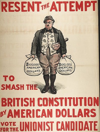 A Unionist anti-John Redmond poster from the 1910 election