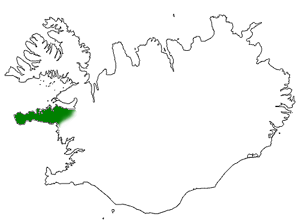 Snæfellsnes is a peninsula in western Iceland.