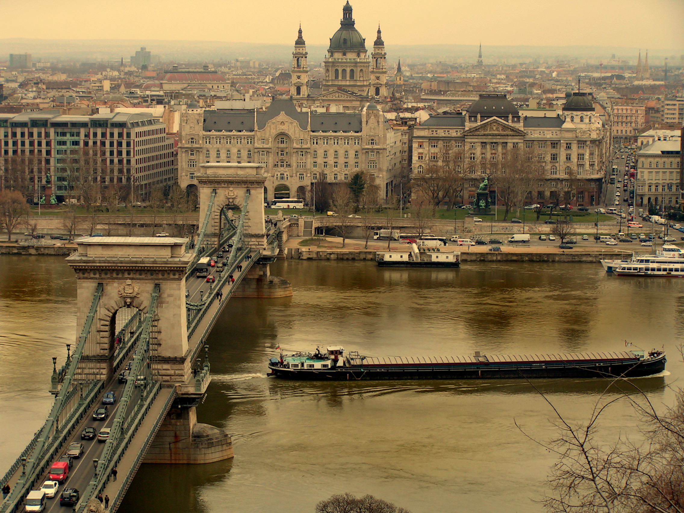File Szechenyi Chain Bridge  Budapest  jpg Wikipedia