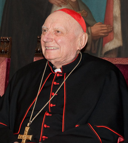 The cardinal pictured in Rome.