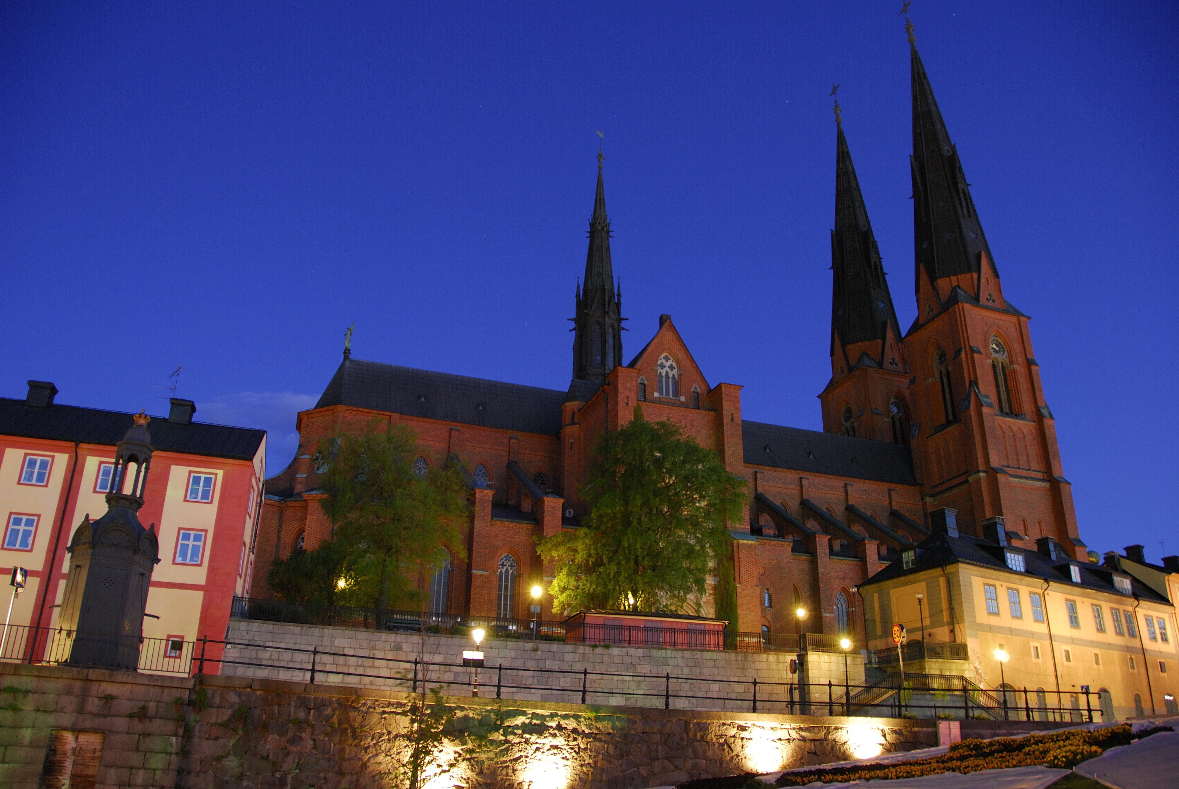 Uppsala domkyrka night.jpg.