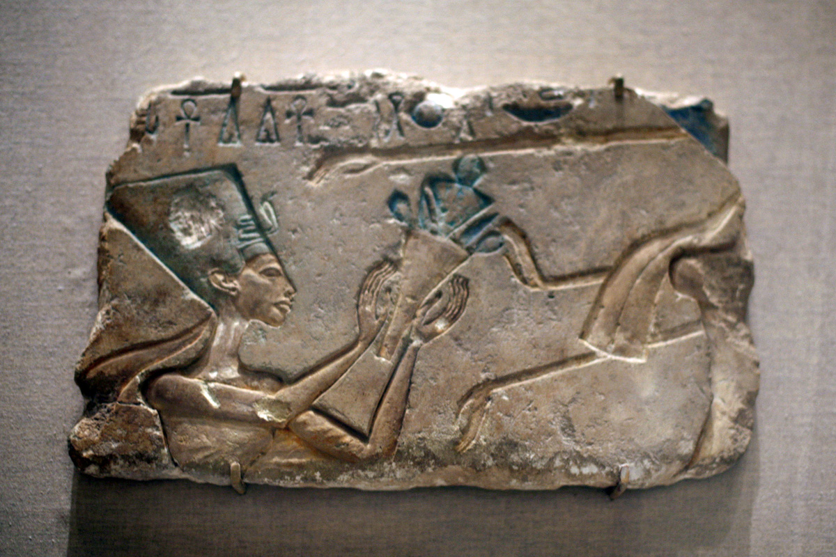 the Beautiful one has come WLA_brooklynmuseum_Nefertiti_ca_1352-1336_BCE