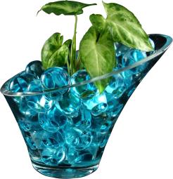 Clear Little Snow Direct 12 Packs Expanding Aqua Water Crystal Soil Bio Gel Ball Beads Vase Decoration Filler