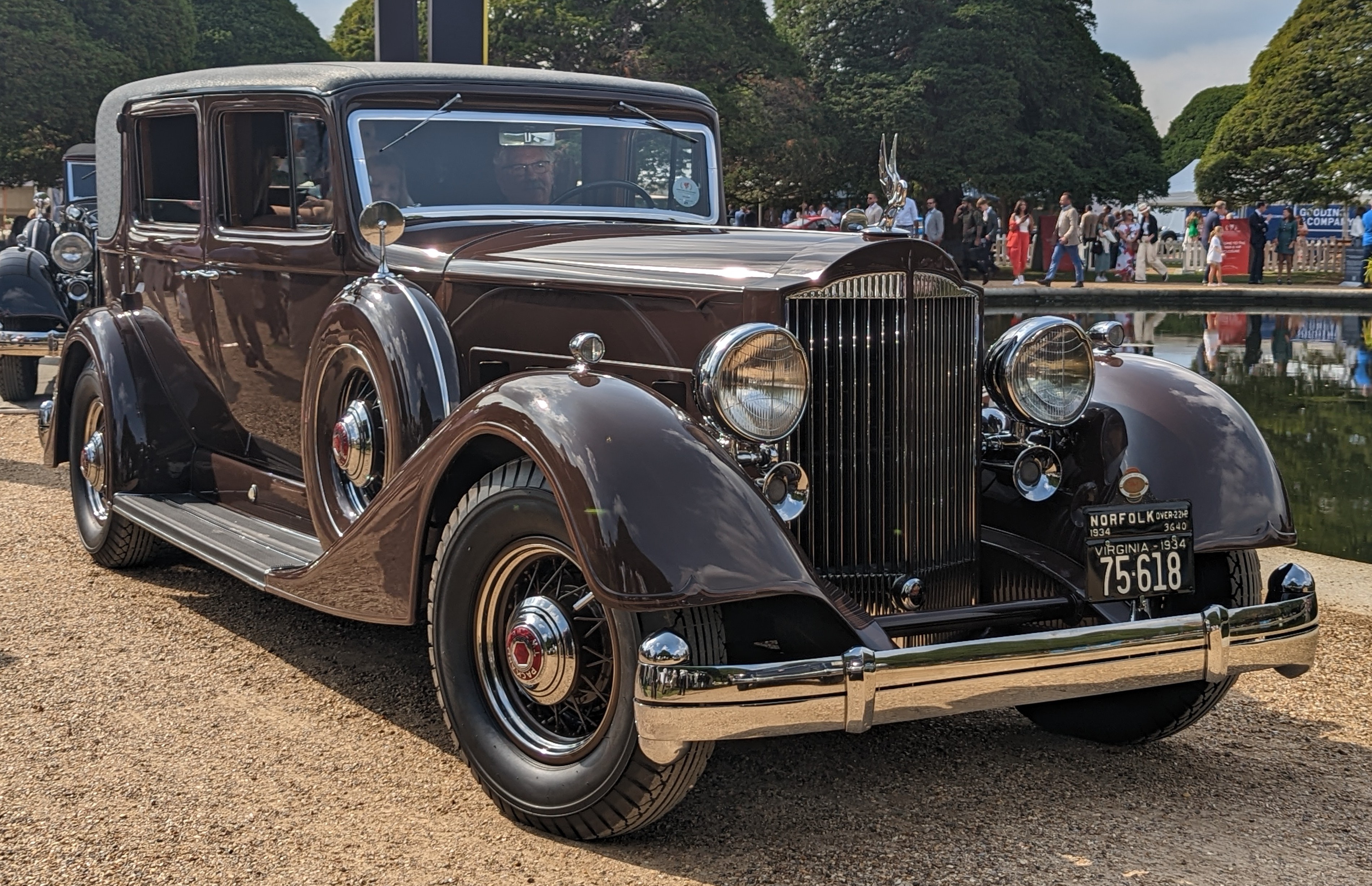 Паккард автомобиль 1932 черный