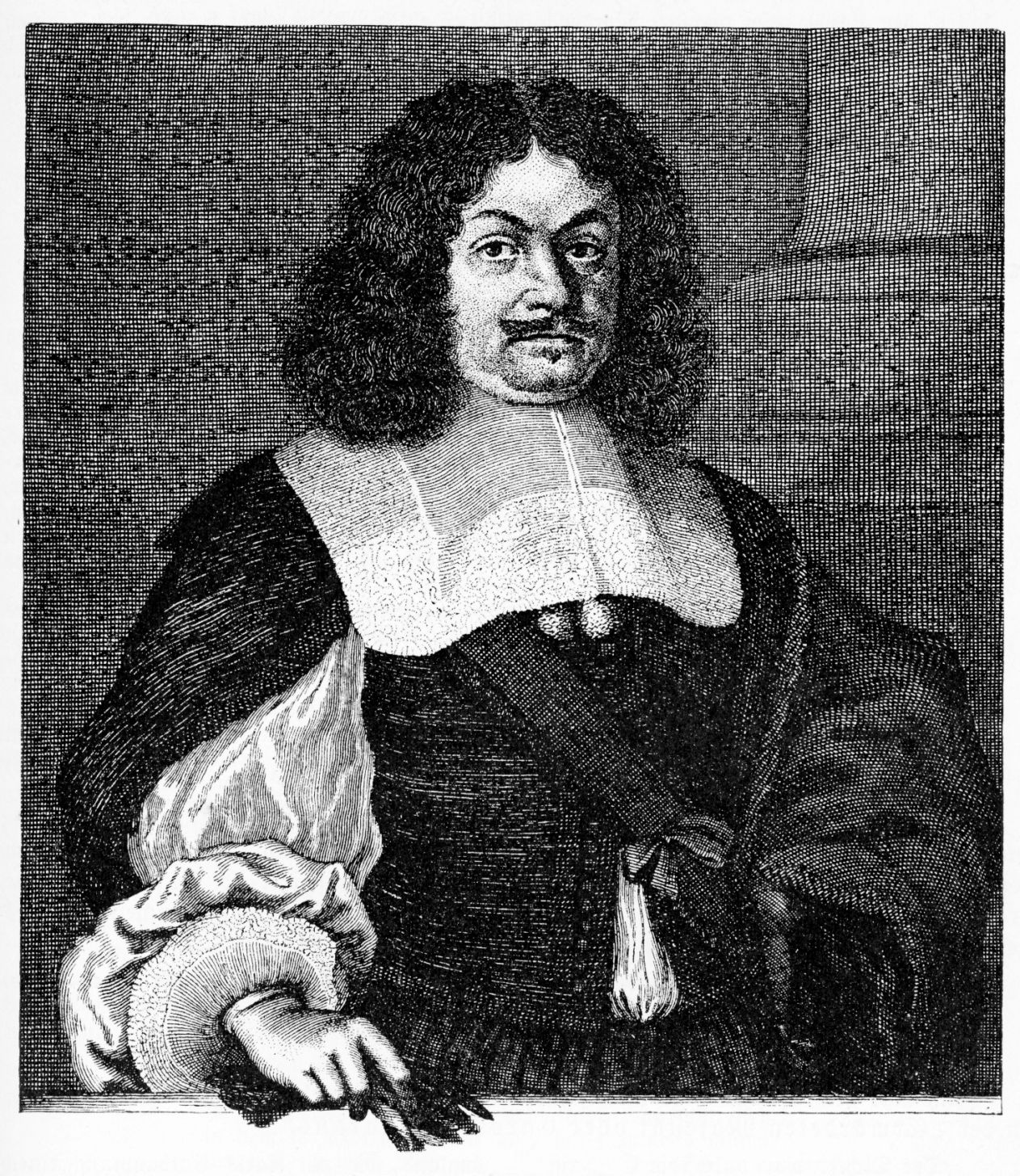 Andreas Gryphius, Kupferstich von [[Philipp Kilian