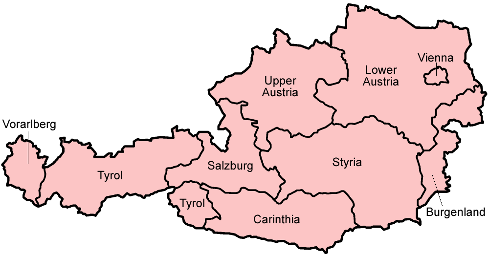 States Of Austria Wikipedia