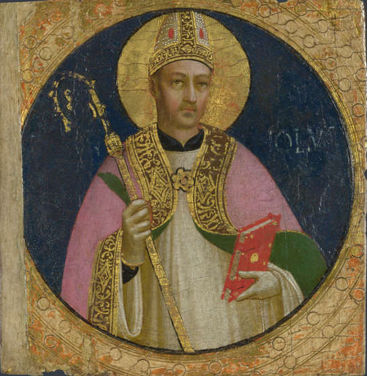 File:Beato angelico, pala di fiesole, san romolo.jpg