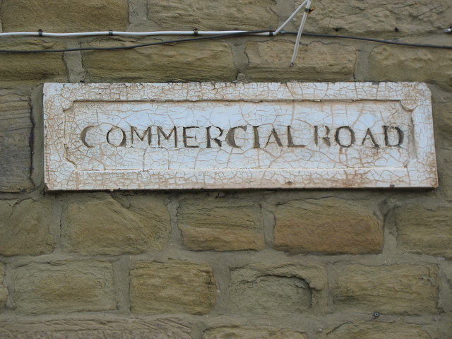 File:Commercial Road sign in Jarrow - geograph.org.uk - 1597058.jpg