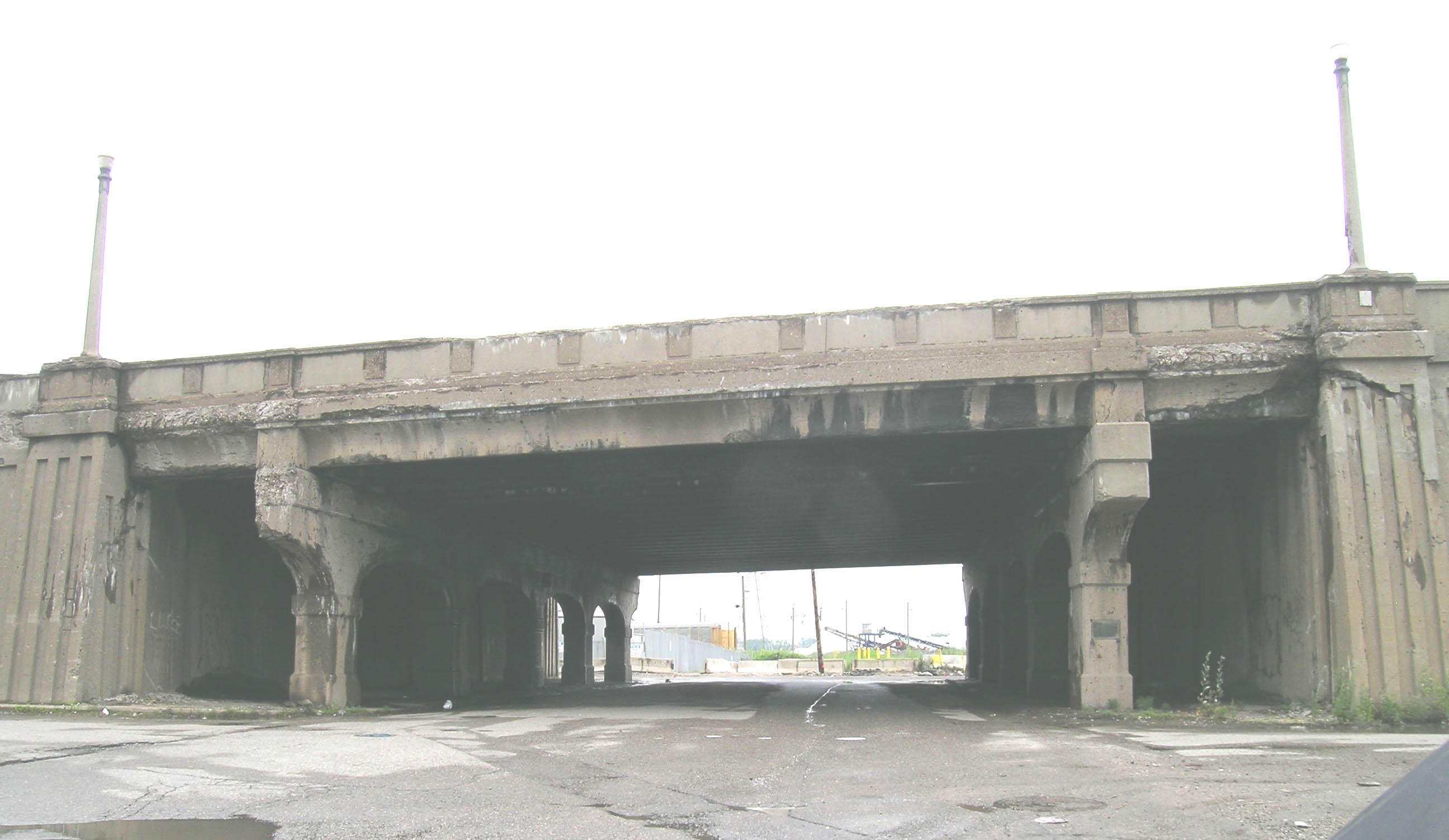 Photo of Fort Street—Pleasant Street and Norfolk & Western Railroad Viaduct