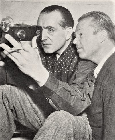 Fritz Lang (on the left) in 1938.
