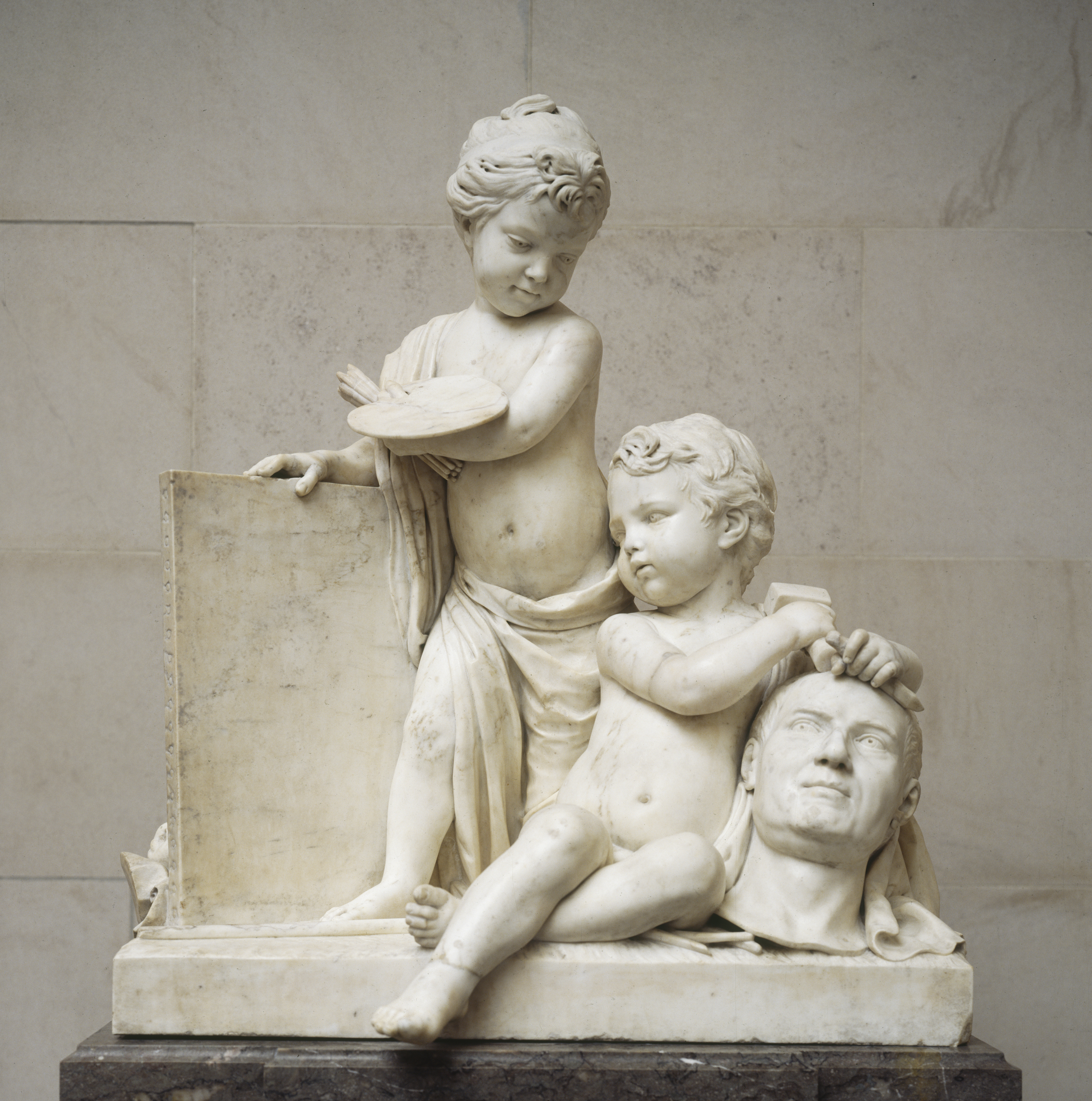 File:Jean-Pierre-Antoine Tassaert, Painting and Sculpture, 1774-1778, NGA  41725.jpg - Wikimedia Commons