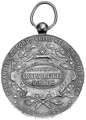 Reverse of the medal Johannesburg Vrijwilliger Corps Medal reverse.jpg