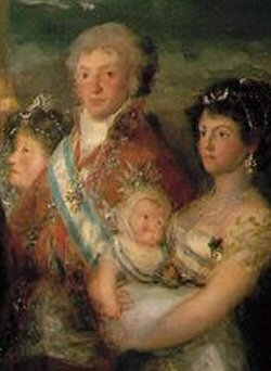 File:La familia de Carlos IV, Francisco de Goya (detail of Louis I of Etruria).jpg