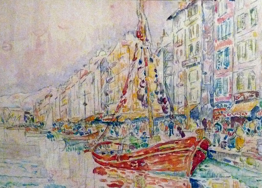 Cas'est passé en août ! Le_vieux_port_de_Marseille_par_Signac