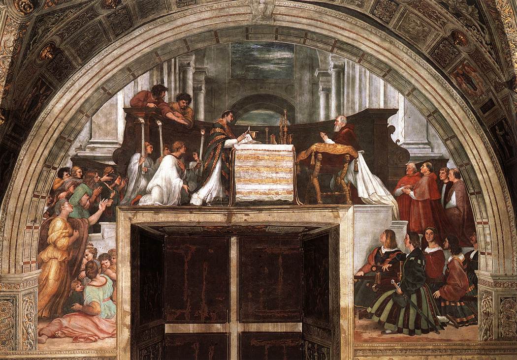 Raphael, The Mass at Bolsena, 1512