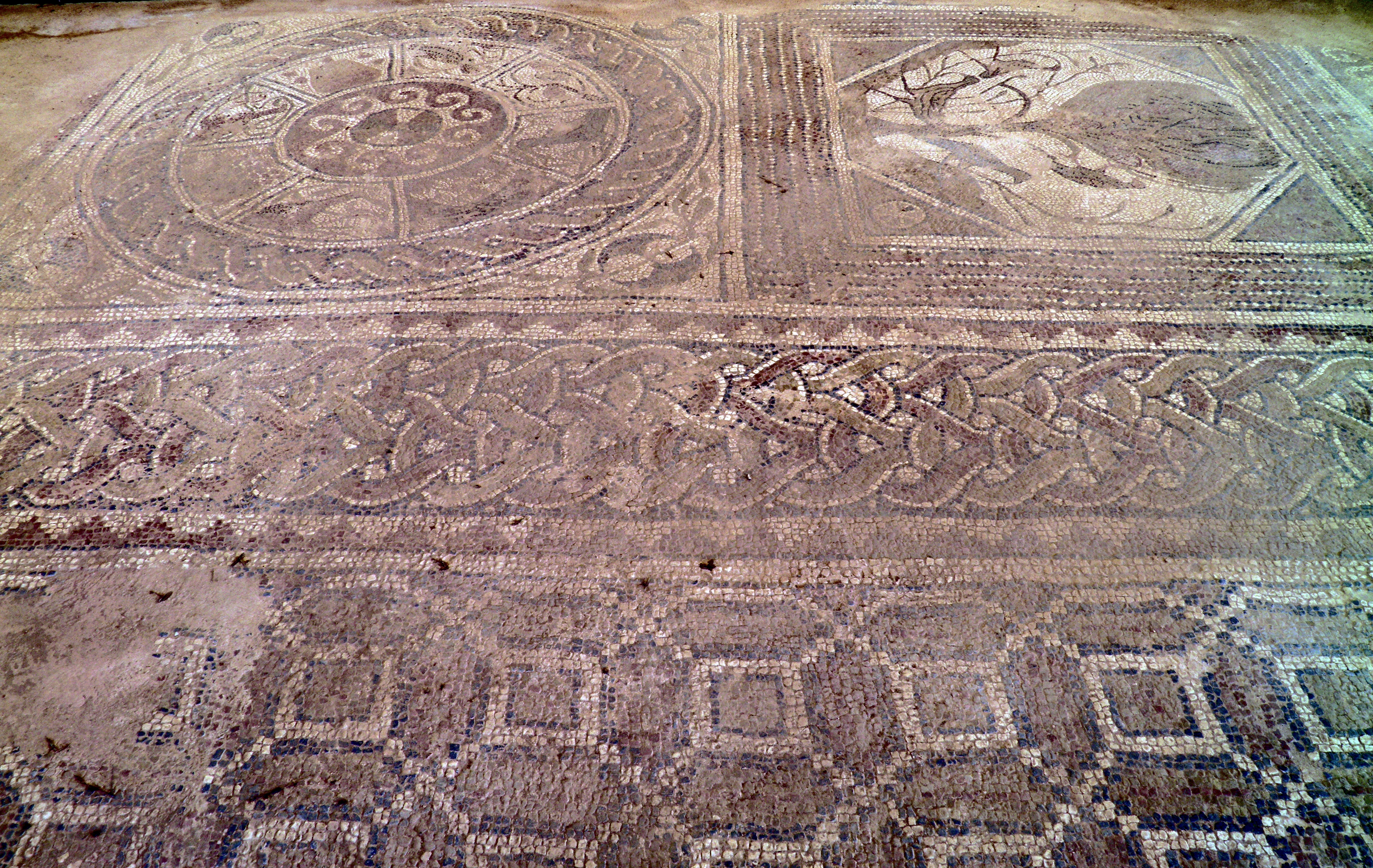 Mosaic in the Octagonal Basilica, Philippi