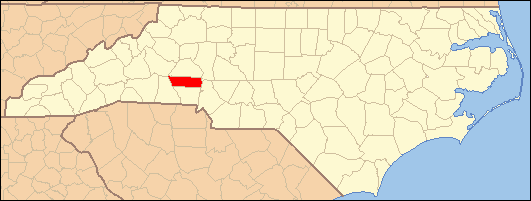 File North Carolina Map Highlighting Lincoln County Png