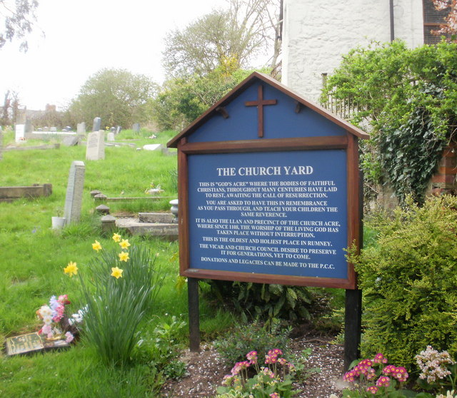 File:Oldest and holiest place in Rumney, Cardiff - geograph.org.uk - 1804796.jpg