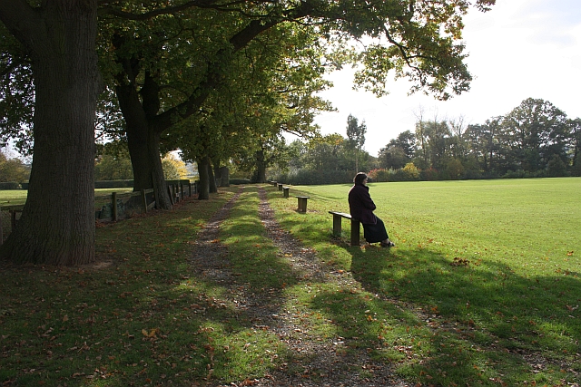 File:Path between cricket pitches, Colwall - geograph.org.uk - 1540253.jpg