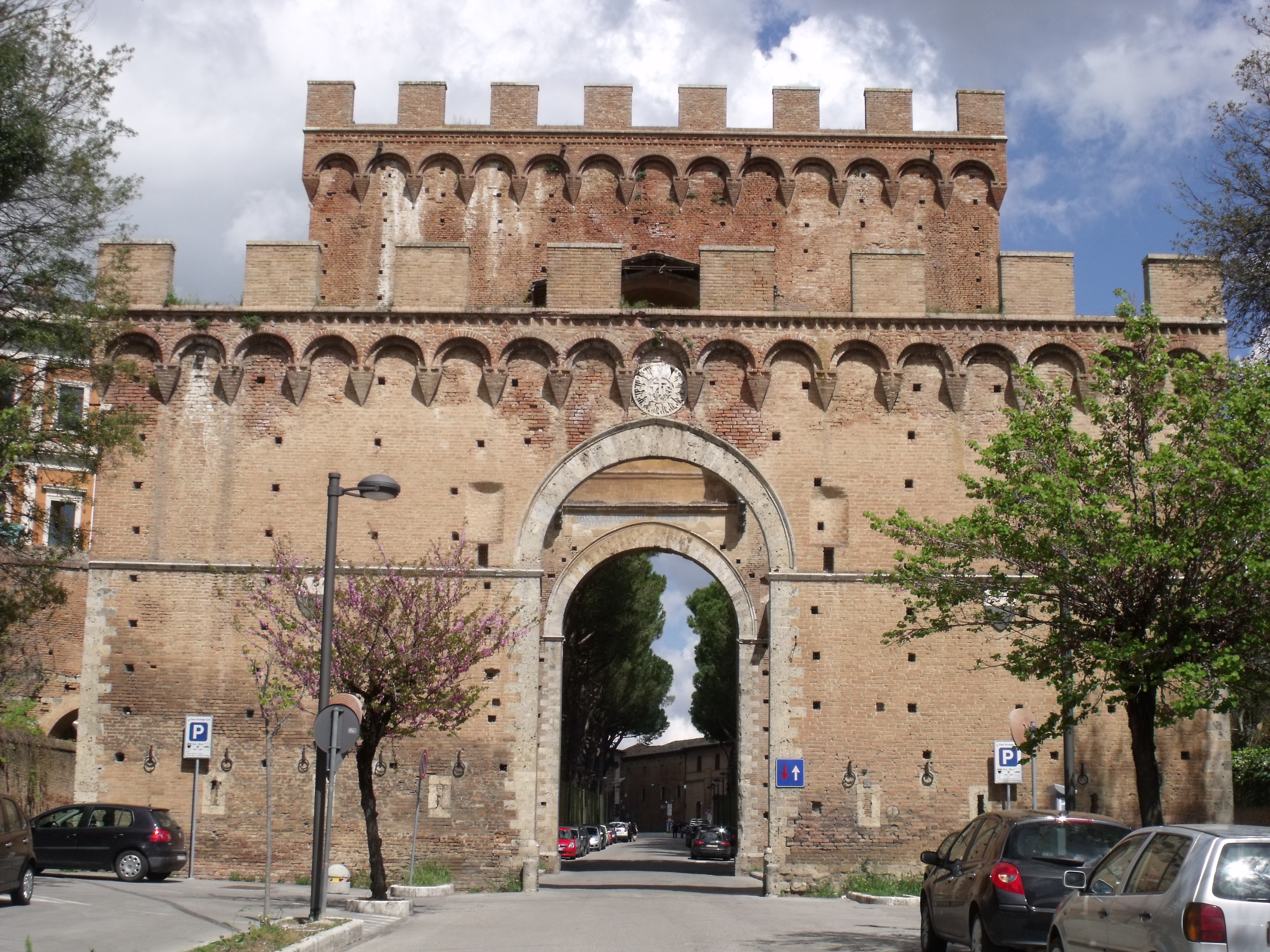 Siena - Arrêt de porte