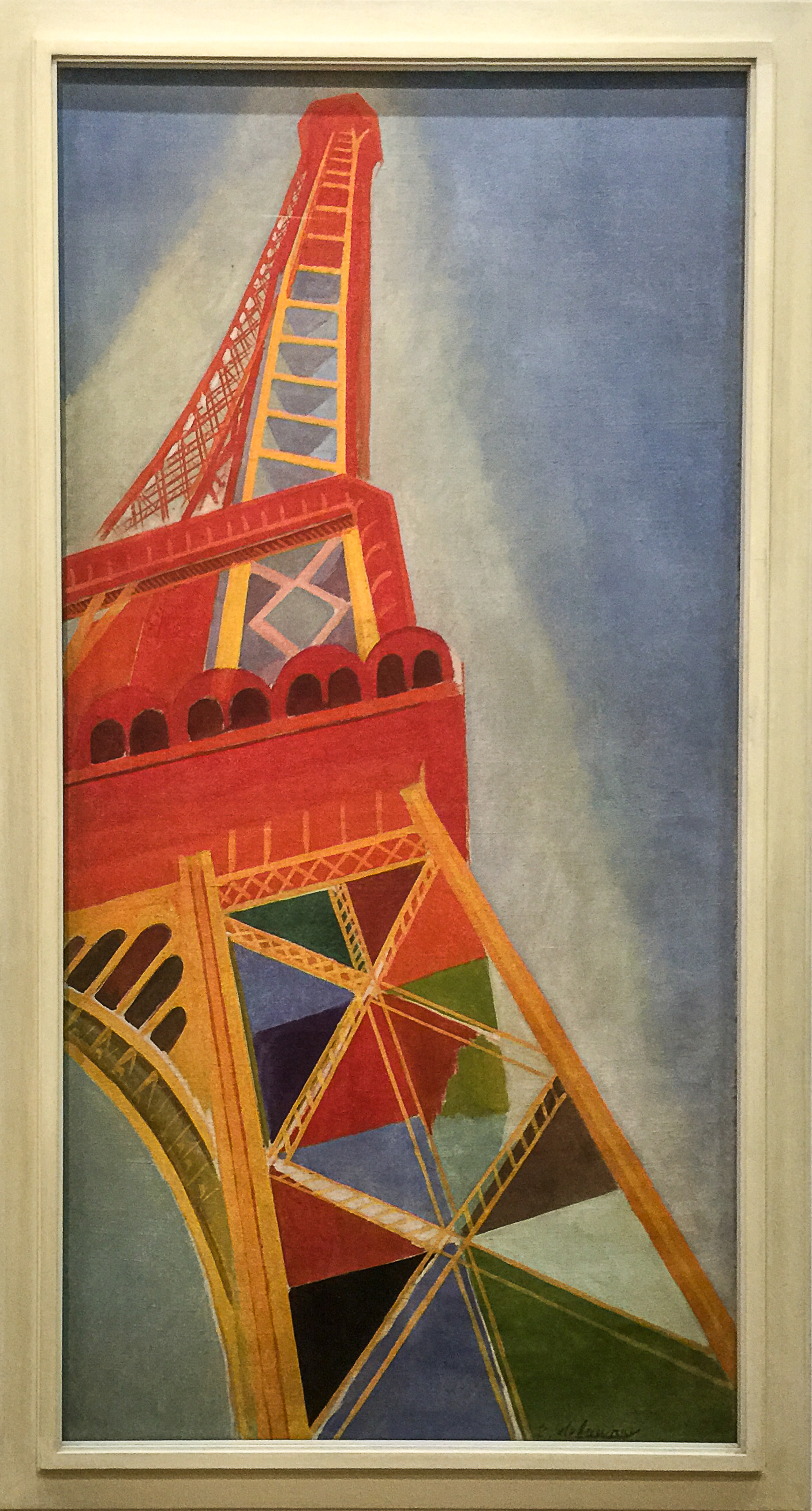 File Robert Delaunay Rythmes Sans Fin La Tour Eiffel 1926 Jpg Wikipedia