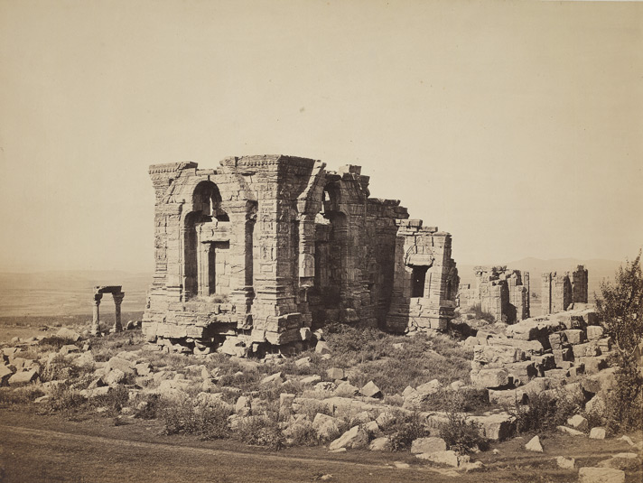 File:Ruins of Surya Hindu temple, Martand Sun Temple, Kashmir, 1864 photo.jpg