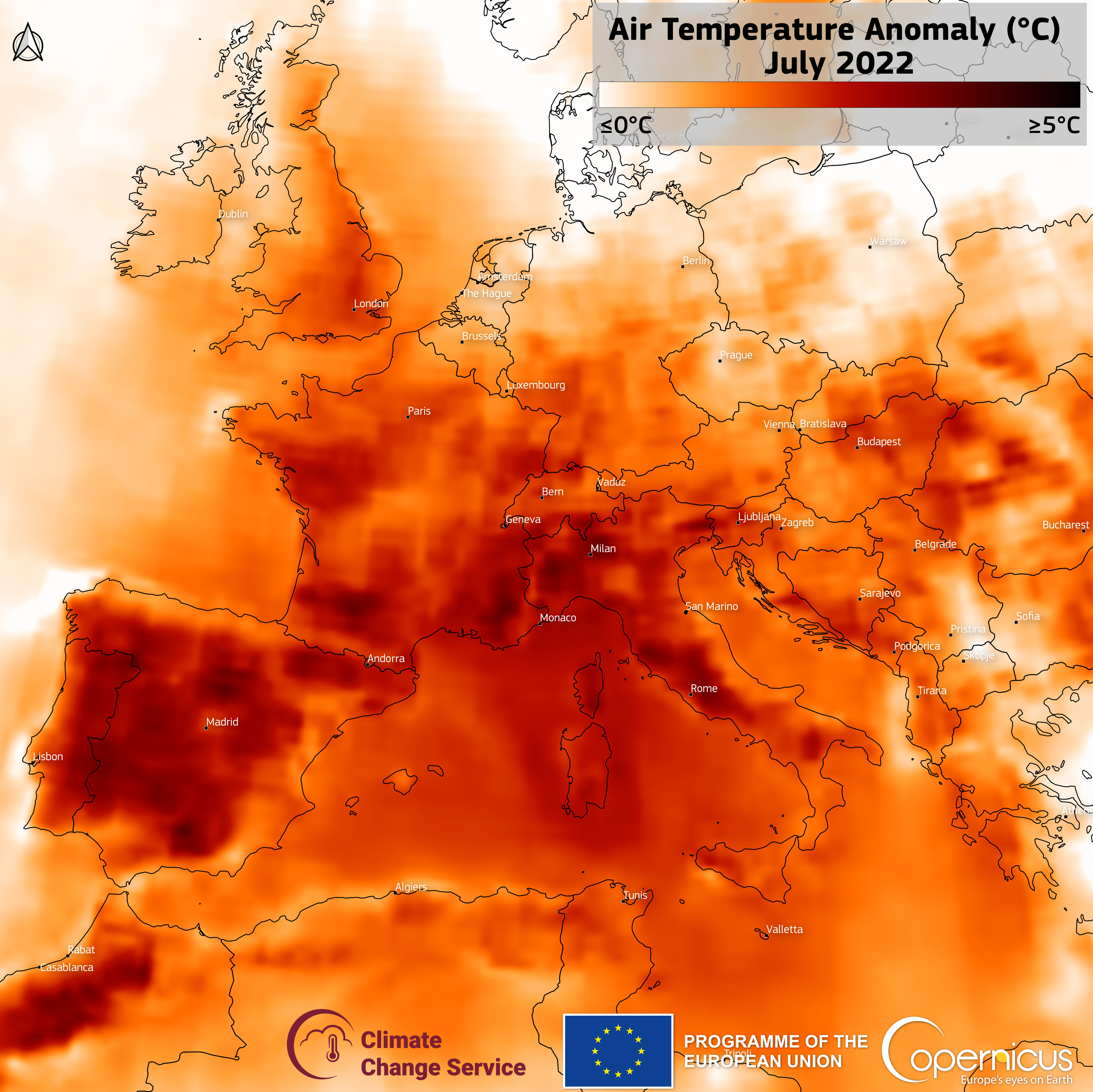 2022 European heatwaves - Wikipedia