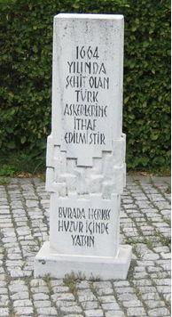 The monument of the casualty Turks in Mogersdorf Szentgotthardi csataban elesett torokok emlekmuve.jpg