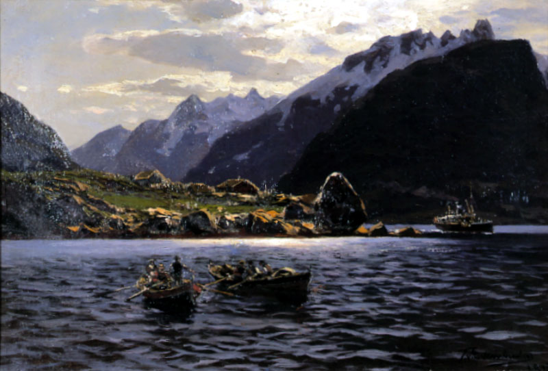 File Themistokles Von Eckenbrecher Fiord W Norwegii Jpeg Wikimedia Commons