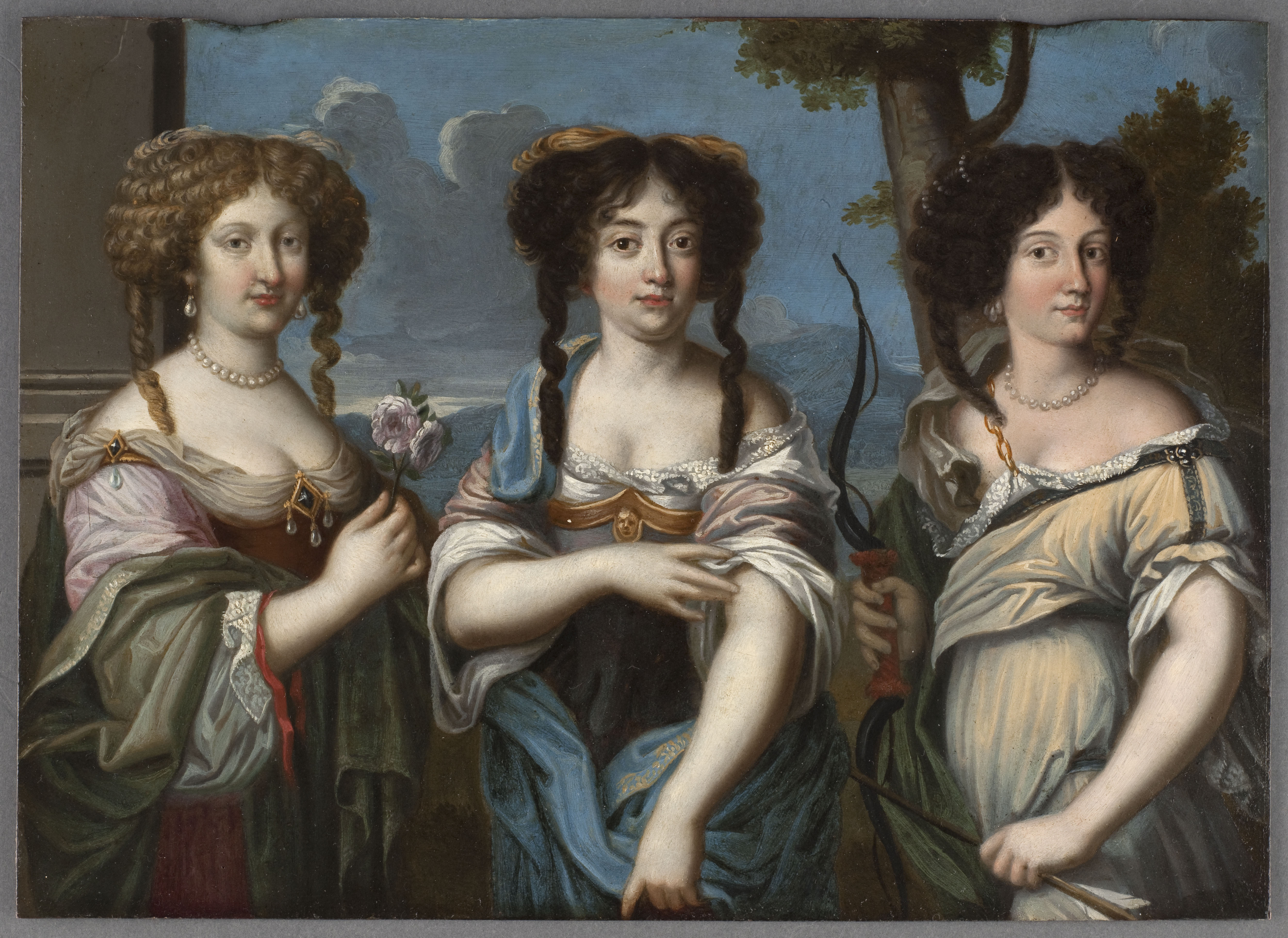 Marie, Olympe and Hortense Mancini