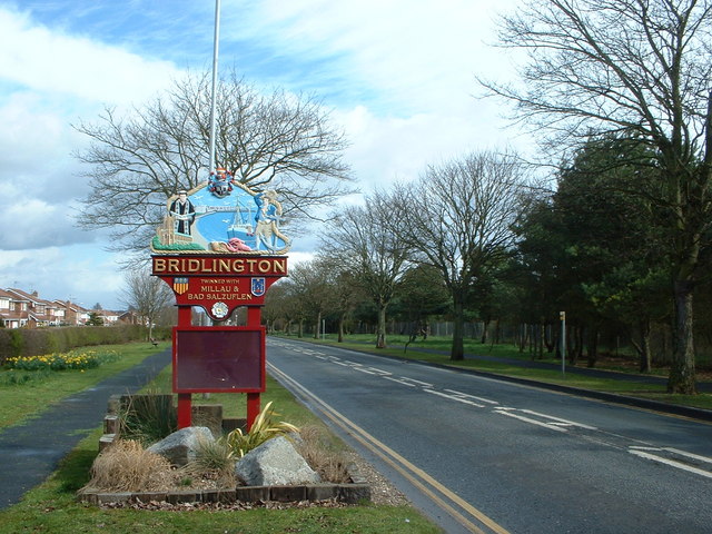 File:Welcome to Bridlington - geograph.org.uk - 1218365.jpg