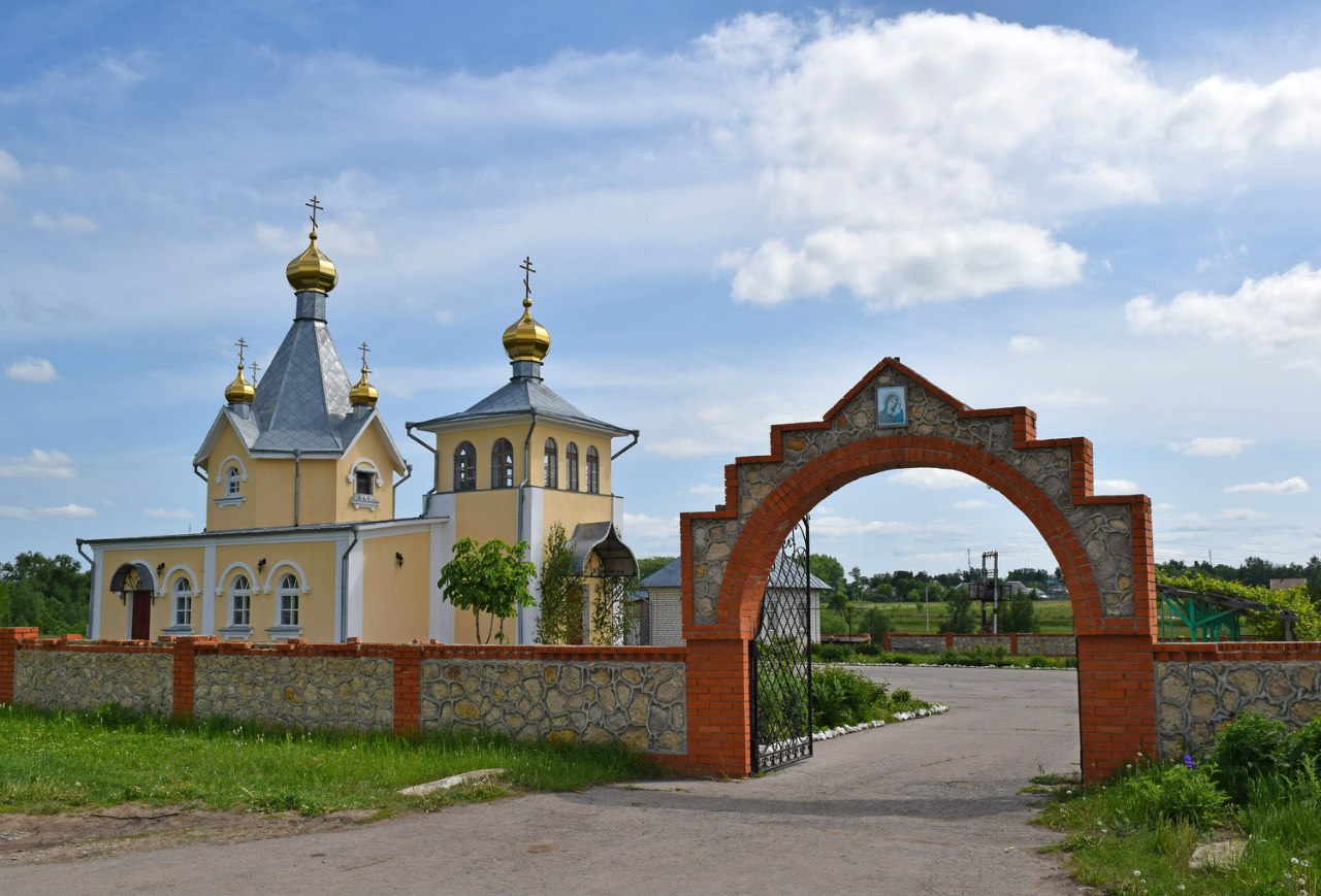 Успенский храм Скопинский район