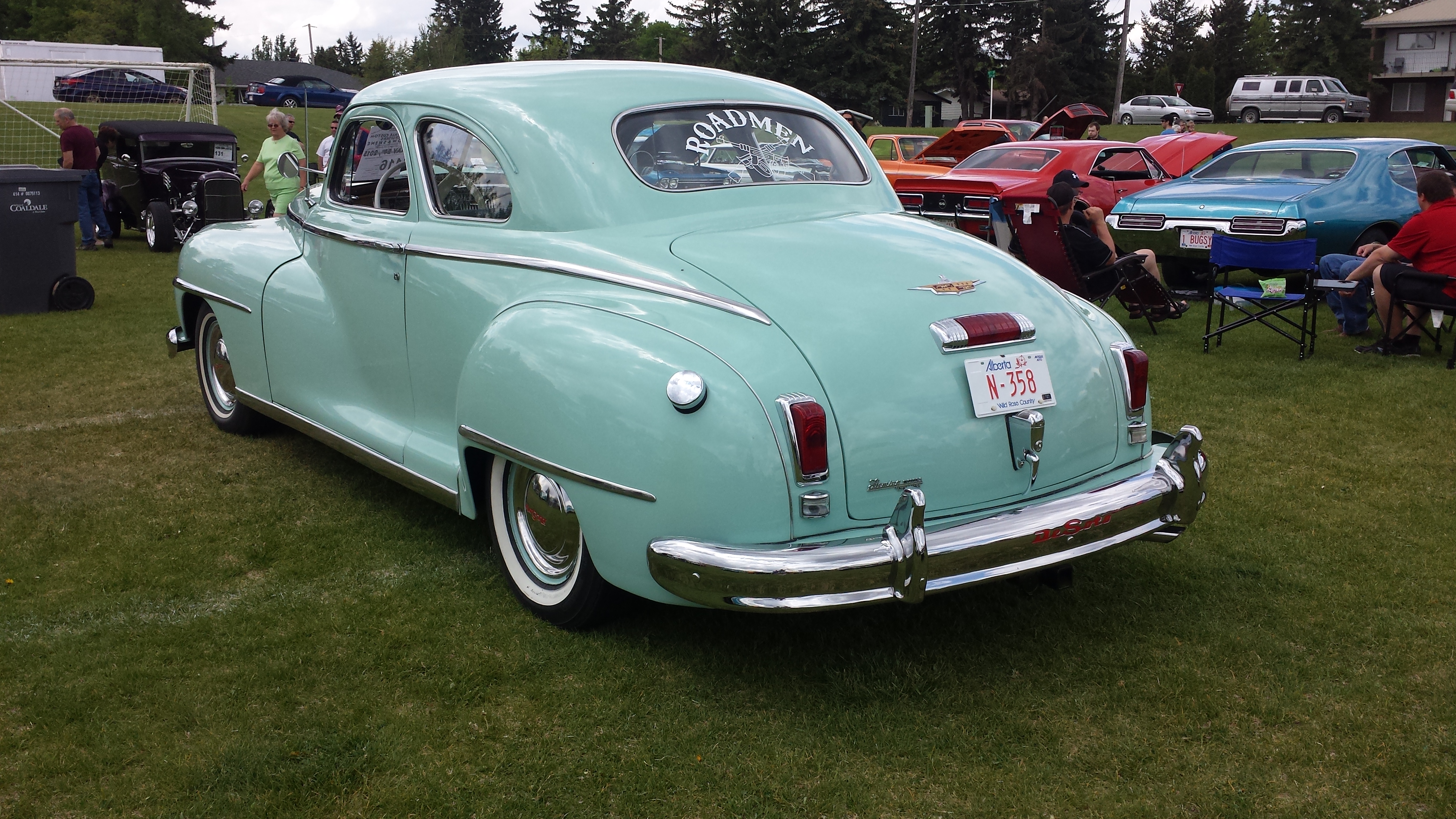 Simple Alberta antique car club with Original Part